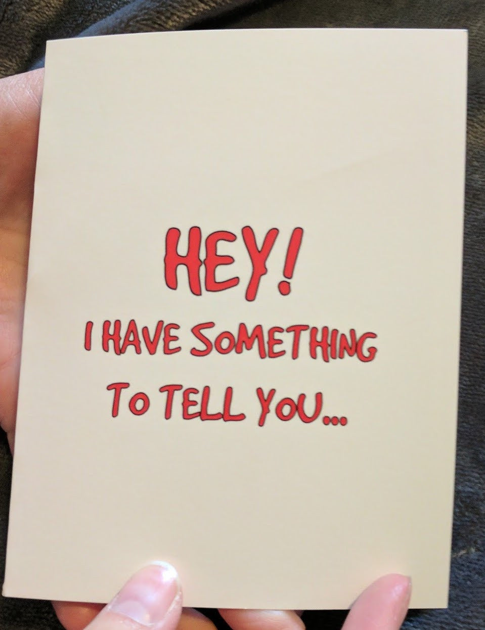 Eat a Dick - Original Greeting Card