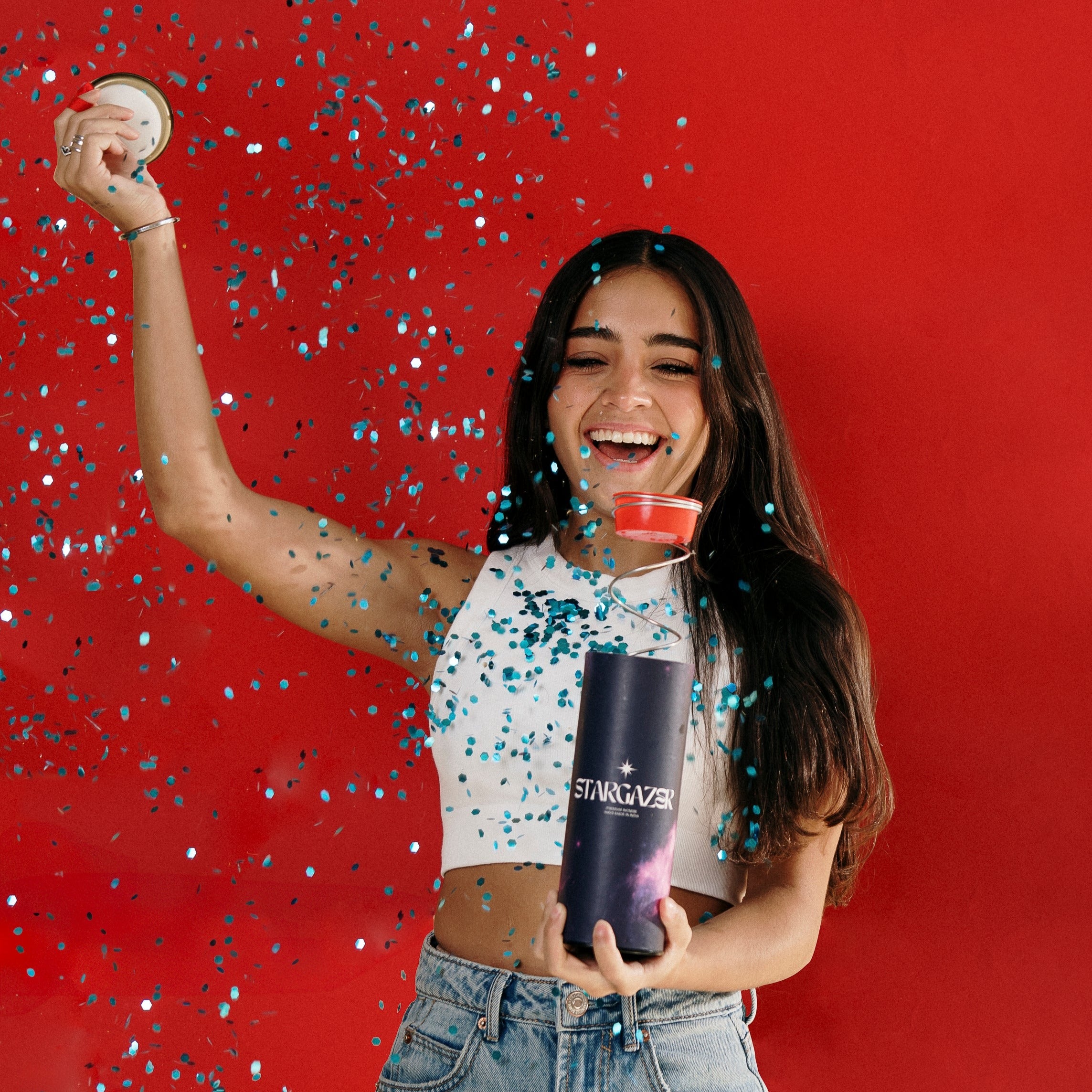 Glitter Bomb Exploding