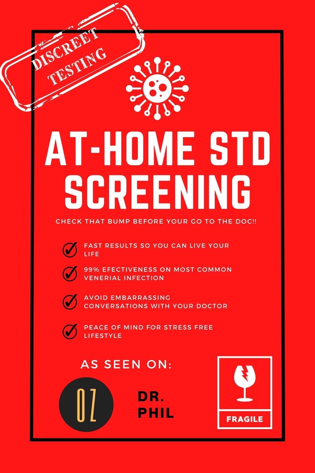 At Home STD Testing Kit - DickAtYourDoor