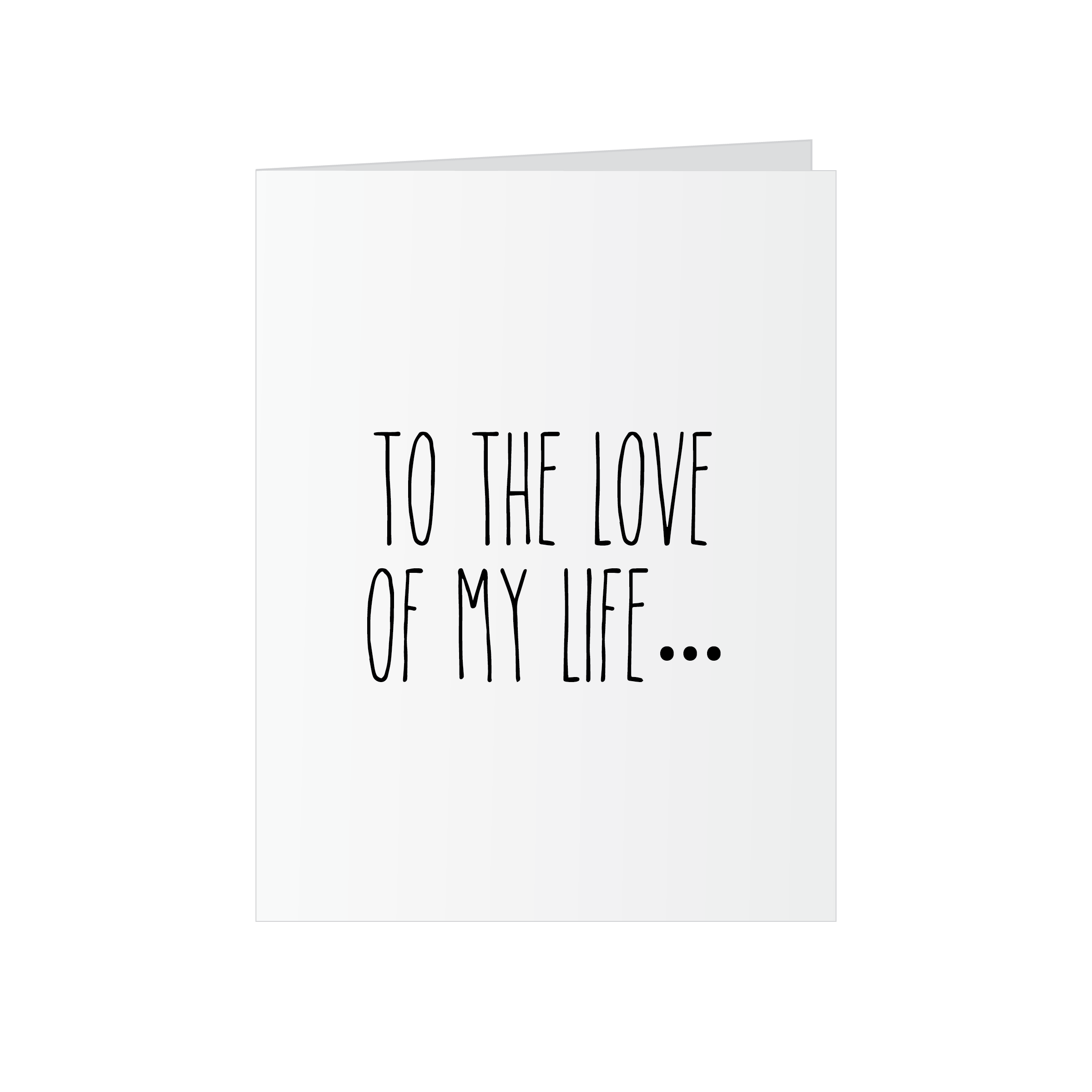 Love of My Life Pop Up Card