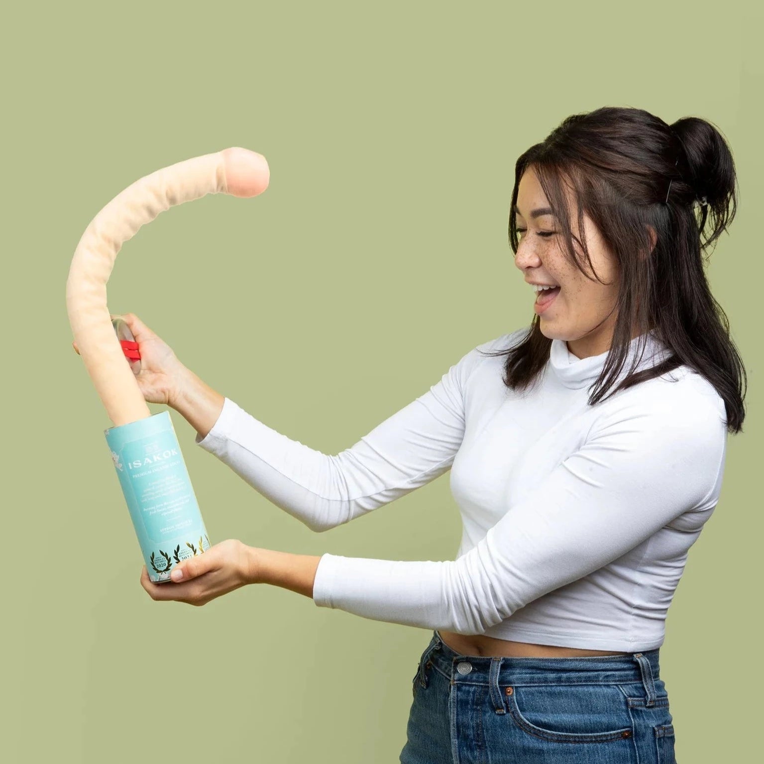 C ck Shot Penis Prank in a Can