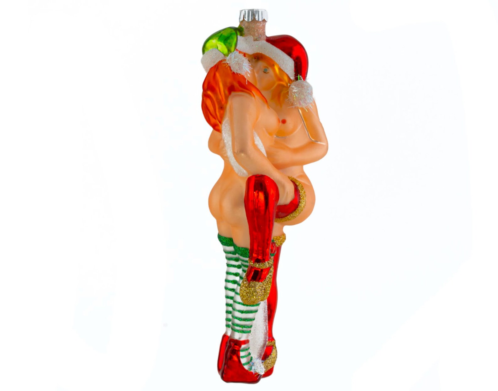 Lip Locked Adult Ornament