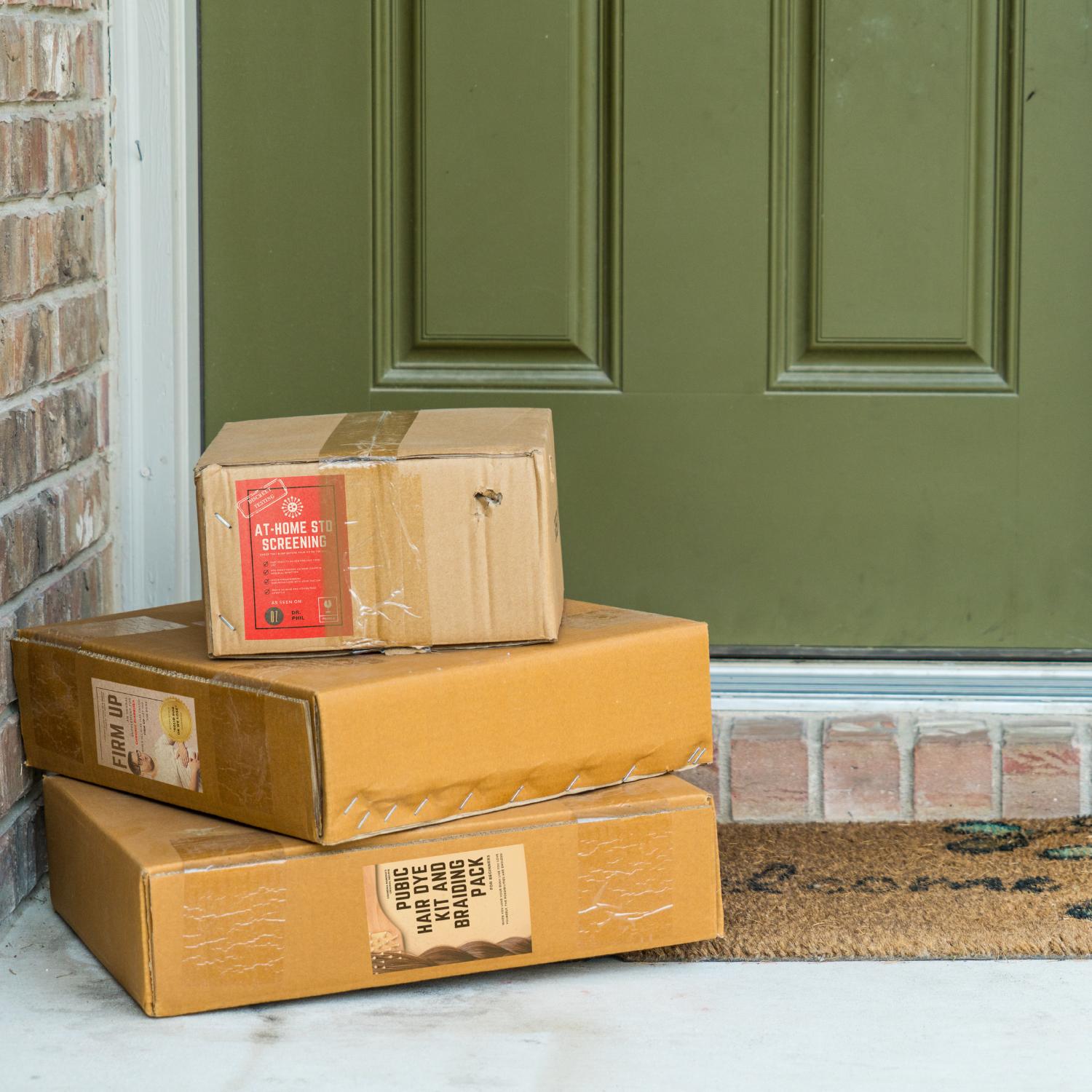 Prank Package - Fake Mailer Boxes Sent Anonymously! - DickAtYourDoor