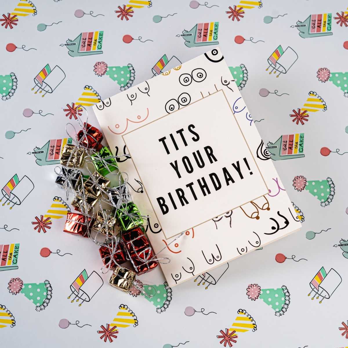 Tits Your Birthday - Never Ending Birthday Card for Her - DickAtYourDoor