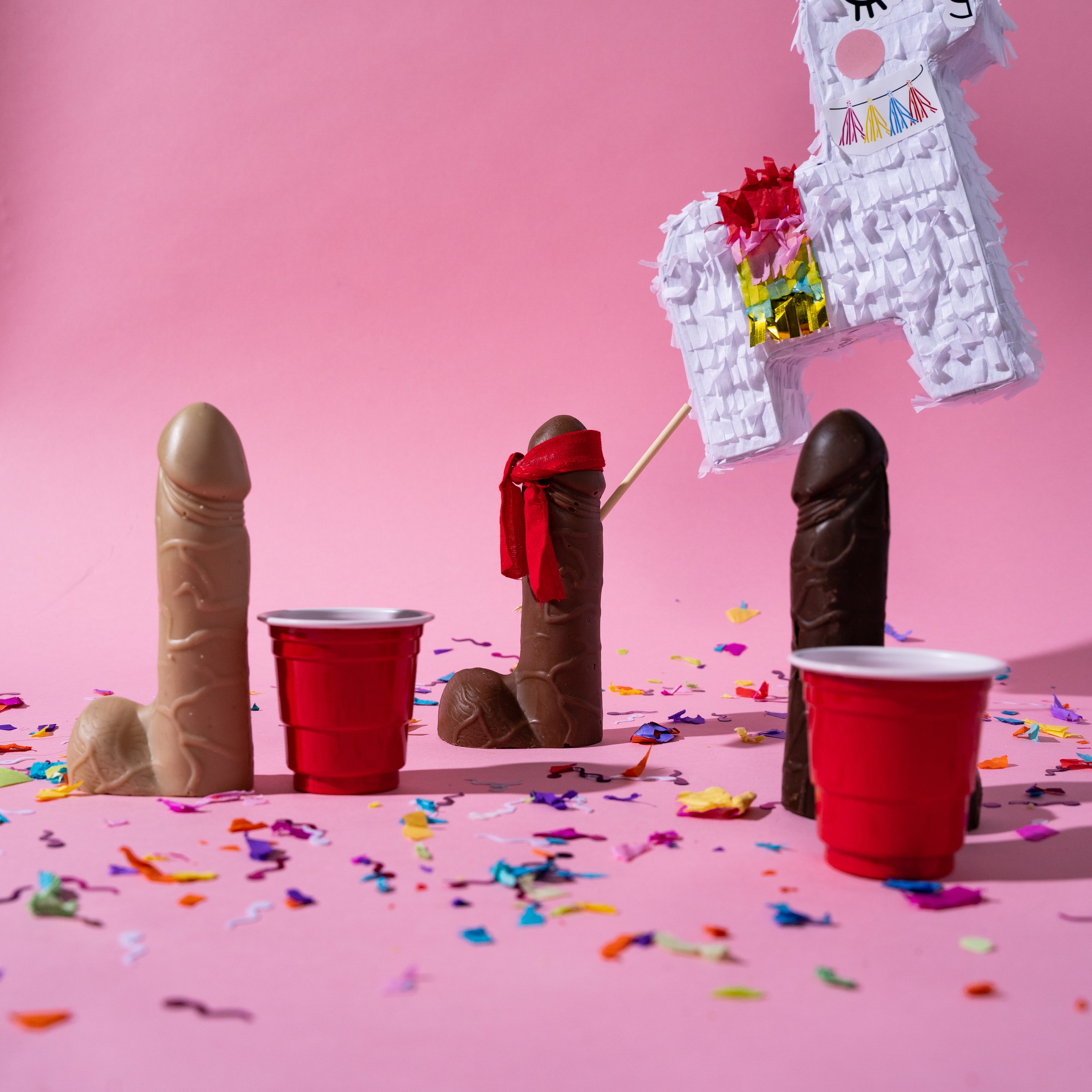 Penis Party Cake Pan-10 Medium Penis Shaped REUSABLE Cake Pan Shaped Like a  Pecker Great Christmas Bachelorette Party Cake Form 